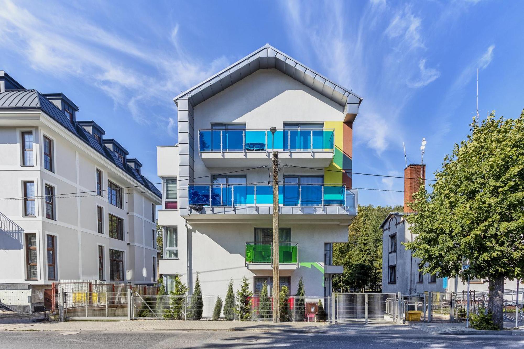 Kolorowe Balkony By Baltic Home 미엥지즈드로예 외부 사진